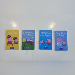 Yoto Playtime With Peppa Pig Cards Story Set 4 cards